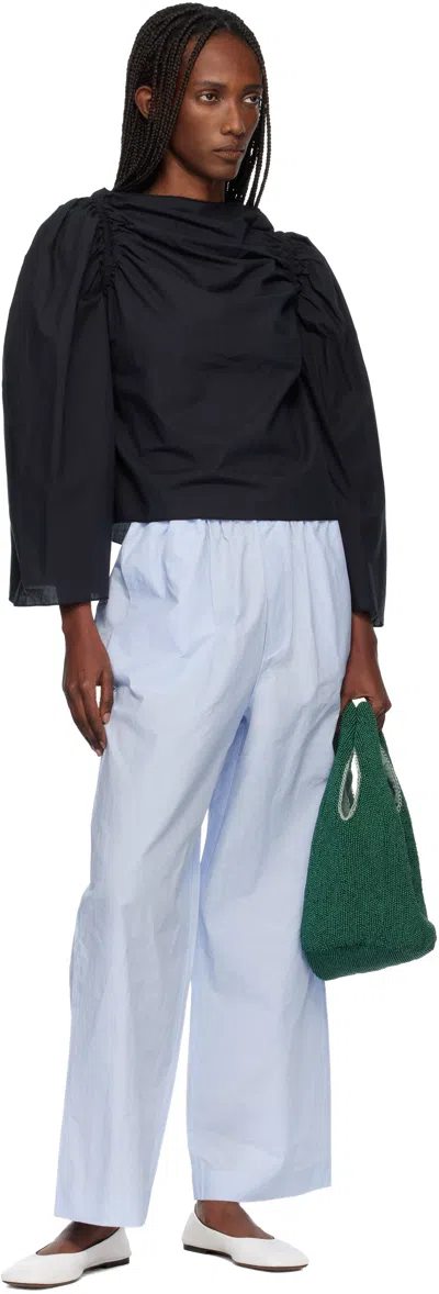 Baserange Black Simmon Blouse In Black