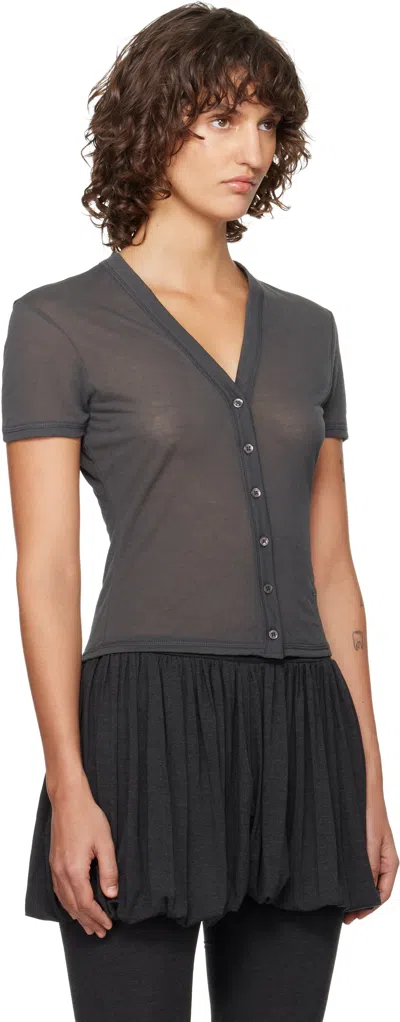 Paloma Wool Gray Soph T-shirt In Blue