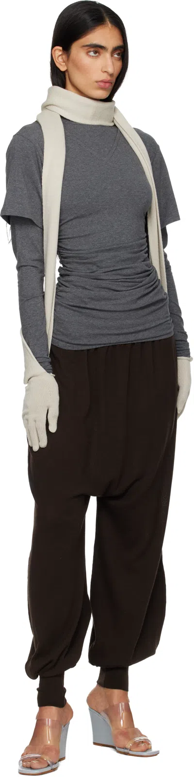 Paloma Wool Gray Tintin T-shirt In Brown