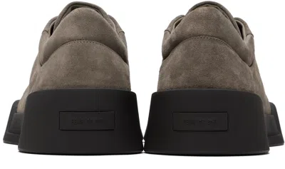 Fear Of God Brown Suede Aerobic Low Sneakers In Green