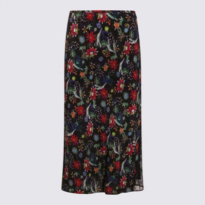 Zadig & Voltaire Jayla Midi Skirt In Multi