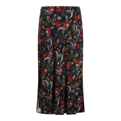 Zadig & Voltaire Jayla Midi Skirt In Multi
