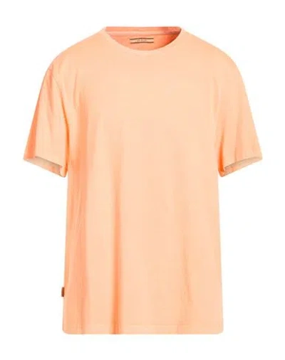 At.p.co At. P.co Man T-shirt Orange Size Xxxl Cotton In Orange