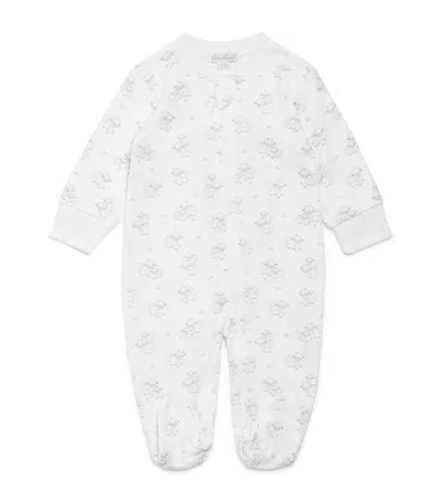 Kissy Kissy Pima Cotton Sweet Sheep Sleepsuit In Multi