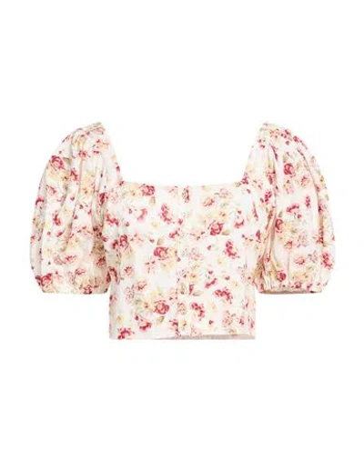 Bytimo Woman Shirt Off White Size L Cotton, Linen In Neutral