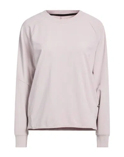 On Woman Sweatshirt Light Brown Size M Recycled Polyester, Cott, Elastane In Neutral