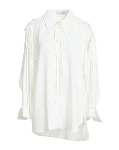 Palmer Harding Palmer//harding Woman Shirt White Size 6 Polyester In White