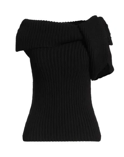 Rick Owens Woman Sweater Black Size S Cashmere In Black
