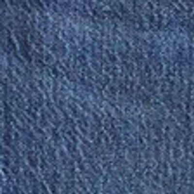 Abercrombie & Fitch Curve Love High Rise Wide Leg Jean In Blue