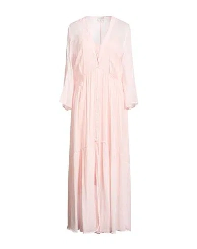 Forte Forte Forte_forte Woman Midi Dress Light Pink Size 3 Cupro In Pink