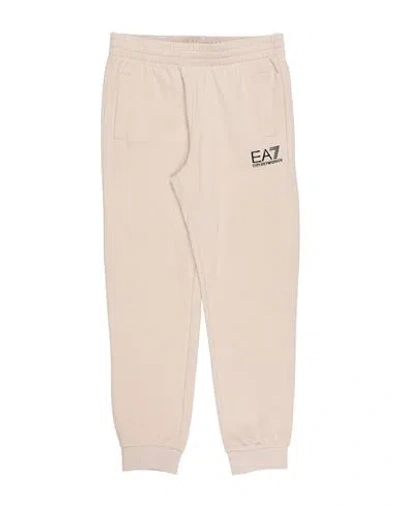 Ea7 Toddler Boy Pants Beige Size 6 Cotton In Neutral