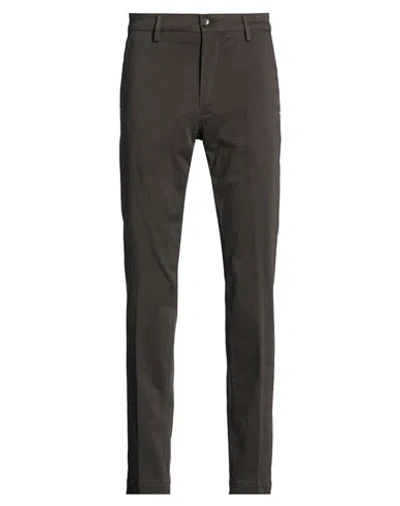 Liu •jo Man Man Pants Dark Brown Size 28 Cotton, Elastane In Brown