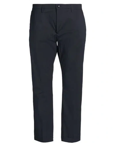 Liu •jo Man Man Pants Midnight Blue Size 42 Cotton, Elastane In Blue
