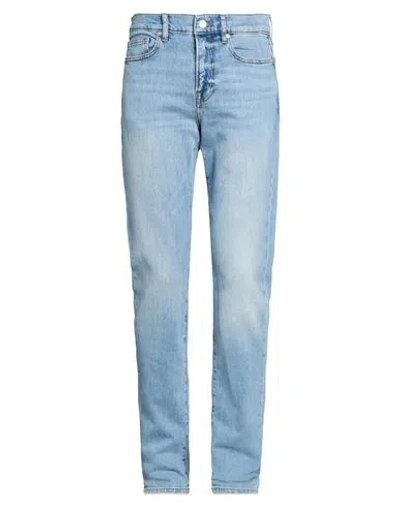 Frame Man Jeans Blue Size 33 Cotton, Elasterell-p, Elastane In Blue