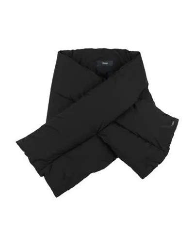 Herno Laminar Woman Scarf Black Size - Polyamide In Black