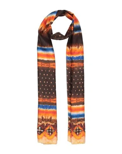 Maliparmi Malìparmi Woman Scarf Sand Size - Silk In Brown
