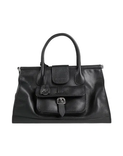 Alberta Ferretti Woman Handbag Black Size - Leather In Black