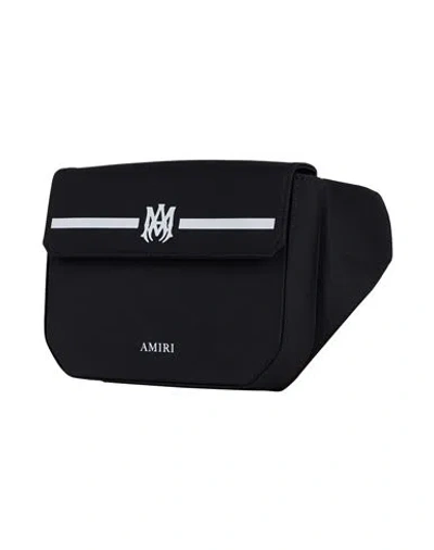 Amiri Man Belt Bag Black Size - Nylon, Polyester In Black