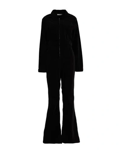 Free People We The Free Woman Jumpsuit Black Size L Cotton, Elastane In Black