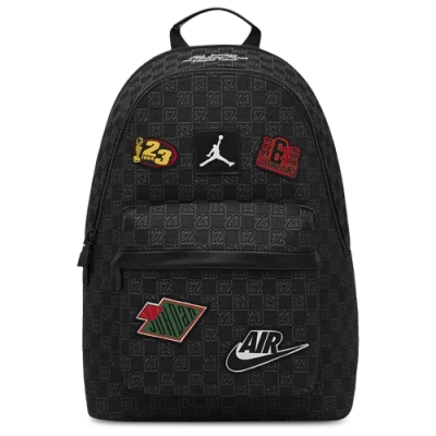 Jordan Monogram Backpack In Black