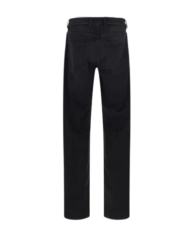 Represent Black Logo Jeans Pants In Black