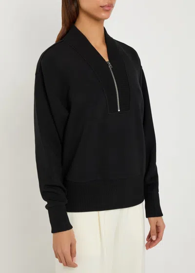 Varley Sally Jersey Sweatshirt In Black