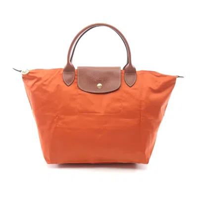 Longchamp Le Pliage Original M Tote Bag In Orange
