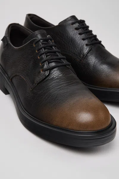 Camper Multicolor Leather Shoes For Men. In Multi