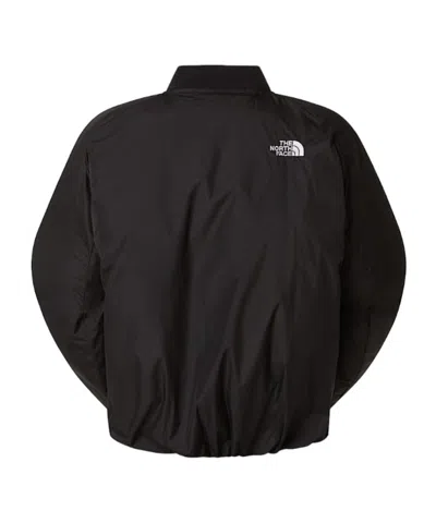 The North Face Black Leather Pack Insulated Jacket In Multi