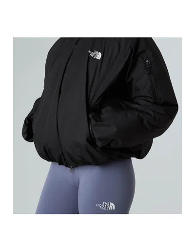 The North Face Black Leather Pack Insulated Jacket In Multi