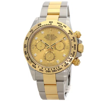 Pre-owned Rolex Stainless Steel Yellow Gold (18k) Wristwatch () In Multi