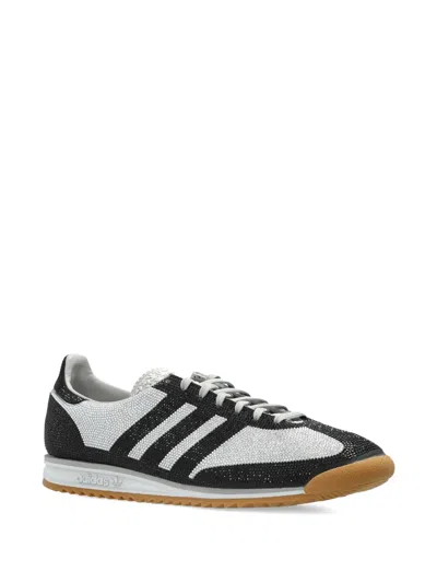 Adidas Originals Three-stripe Lace-up Trainers In Multi