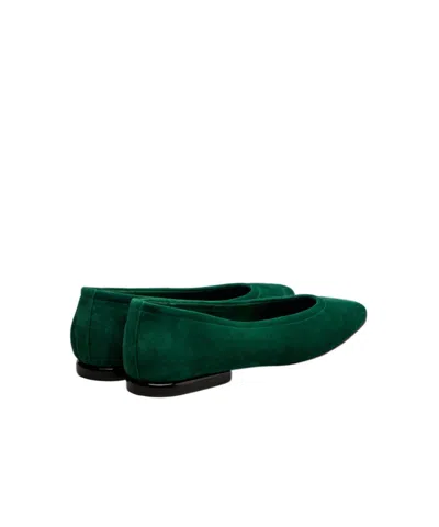Loro Piana Primula Suede Ballet Flats In Multi