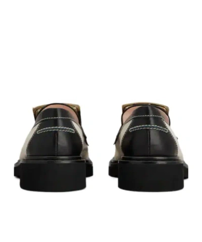 Roger Vivier Viv Rangers Fab Met Buc Loafer 25 In Neutral