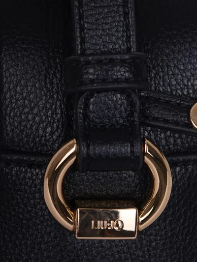 Liujo Borsa A Tracolla Nera  In Blue
