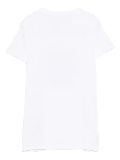 Liujo White Cotton T-shirt With Print