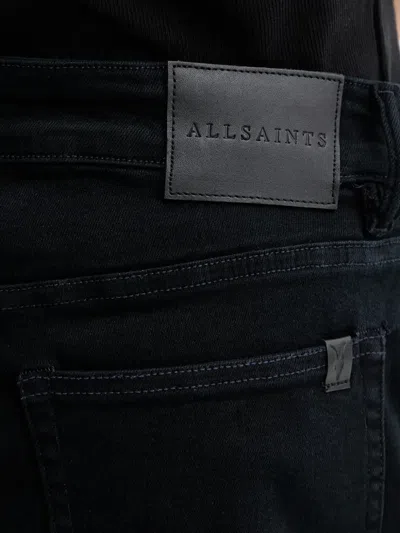 Allsaints Sid Logo-patch Jeans In Multi