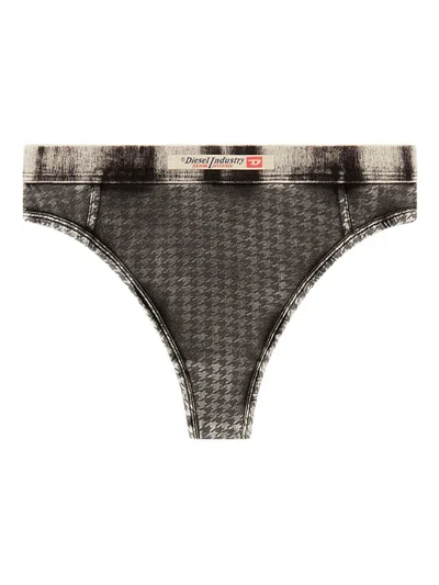Diesel Clodia-dnm Thongs In Brown