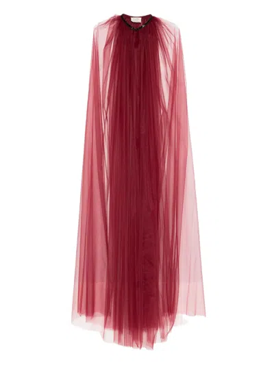 V:pm Atelier Wanda Cape In Red