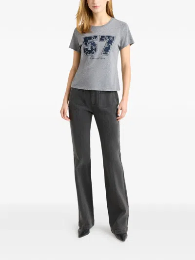 Cinq À Sept Lace T-shirt In Multi