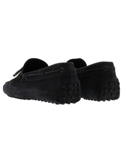 Shop Tod's Loafers In Anthracite