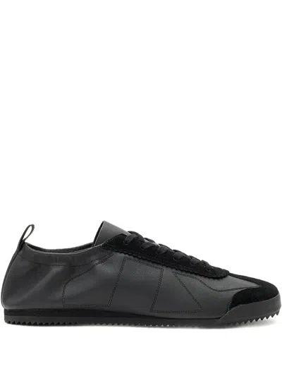 Allsaints Kenny Lace-up Sneakers In Black