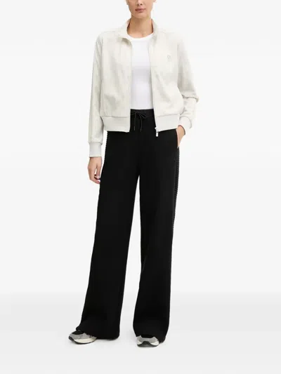 Guess Usa Monogram-pattern Sweatshirt In Multi