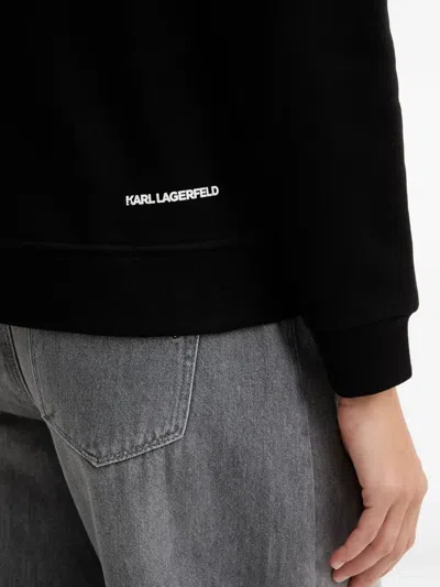 Karl Lagerfeld Graphic-print Hoodie In Multi