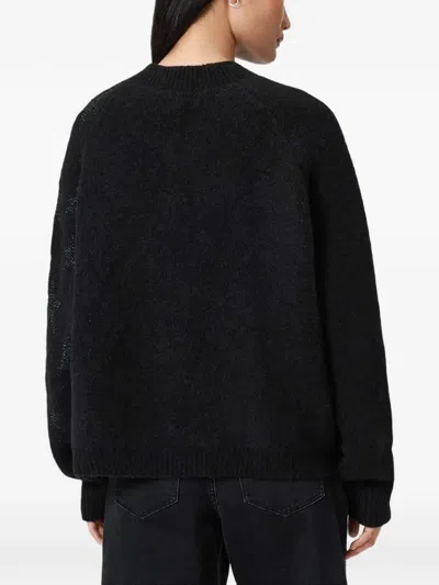 Allsaints Cosmo Star-detail Sweater In Multi