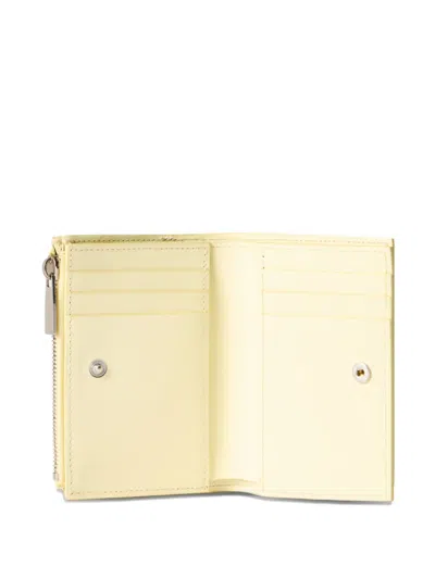 Off-white Jitney Quote Bi-fold Wallet In Yellow