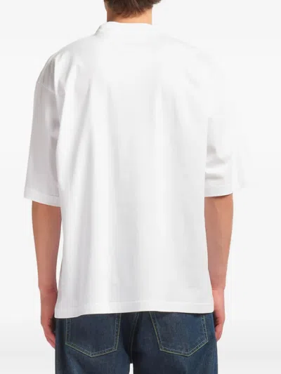 Marni Coastal-scene T-shirt In White