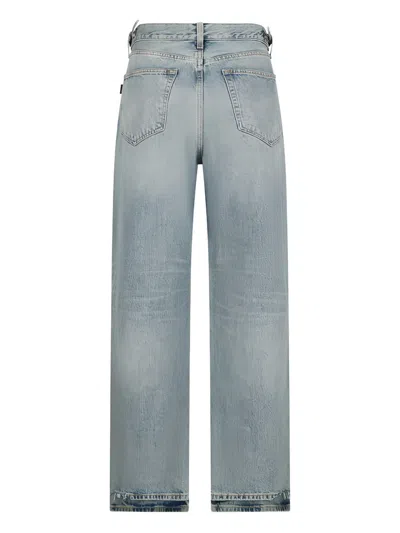 Destin Faded Denim Jeans In Blue