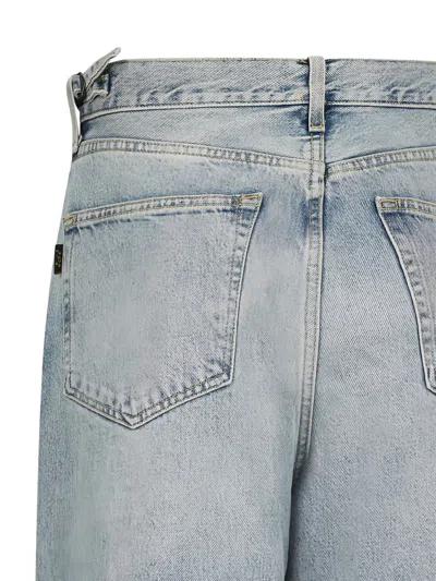 Destin Faded Denim Jeans In Blue