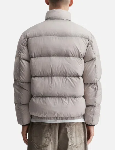 Thisisneverthat Pertex T Overdyed Down Jacket In Neutral